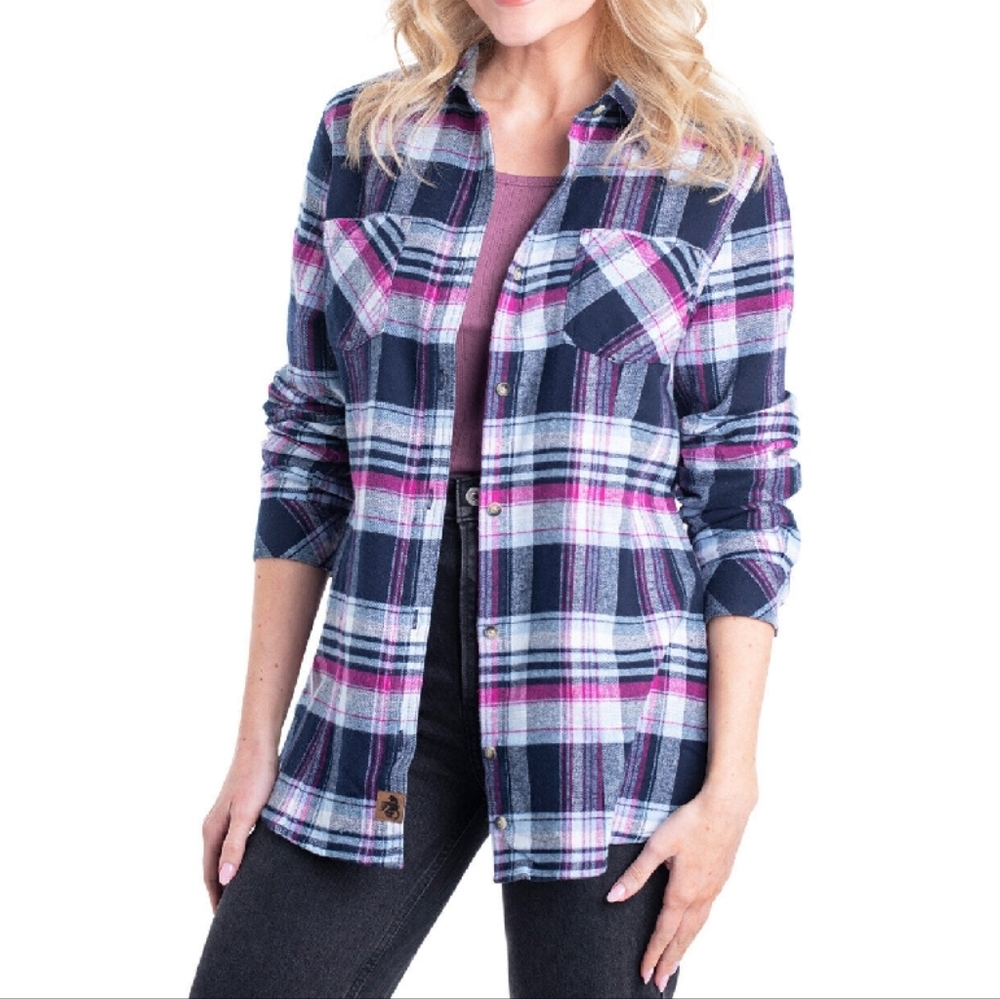 Women's Cottage Escape Flannel Shirt - Picture 3 of 6